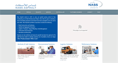 Desktop Screenshot of nassasphalt.com